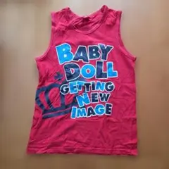 BABYDOLL タンクトップ ノースリーブ