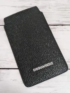 DSQUARED2 ディースクエアード☆HIGHTECH レザーケース☆グリーン