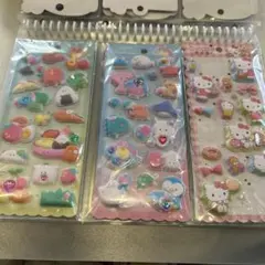 キャラクターシール 3シートセット