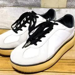 オニツカタイガー デレシティ スニーカー メンズ 厚底 28 ホワイト