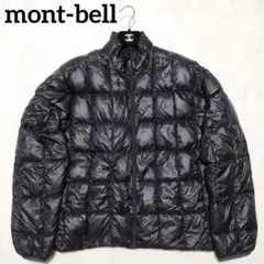 モンベル EXライトダウンジャケット ナイロン　L　ブラック 900フィルパワー