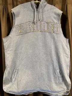 EL RODEO フード付きノースリーブ