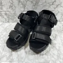 【極美品】HARE エアソール厚底サンダル ブラック　ユニセックス　25.5㎝のサムネイル
