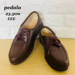 ASICS pedala✨️ペダラ 23.5cm 3Eレザー レースアップのサムネイル