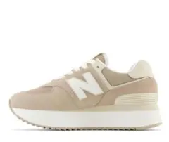 _153様専用❗【未使用に近い美品】ニューバランス574厚底 ブラウン 24㎝