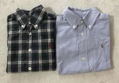 ラルフローレン100 3T 半袖シャツ2枚セット