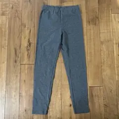 【未使用】UNIQLO KIDS ユニクロ　レギンス　グレー　140cm