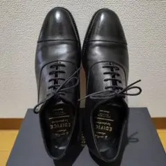 美品 着用5回EDIFICE エディフィス ストレートチップ ドレスシューズ