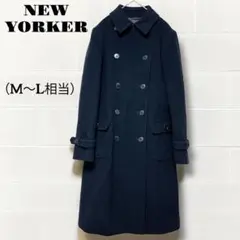 【未使用品】NEW YORKER ライナー付き ナイロンコート ブラック 9AR L】マイクロツイル カラーレスコート(54519150-2023)｜ファッション