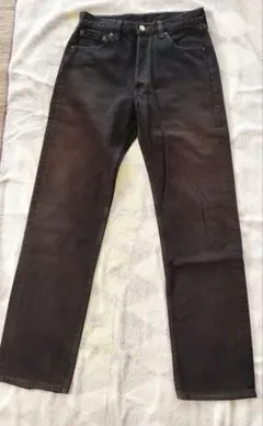 Levi's リーバイス 501 米国製ブラックデニム パンツY2Kのサムネイル