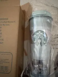 【新品未使用】スターバックス ジェラートピケ　コラボ　タンブラー　ミントグリーン