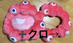 GiGO限定EXPO2025 ミャクミャクなりきりクッション2 ピンク、クロ