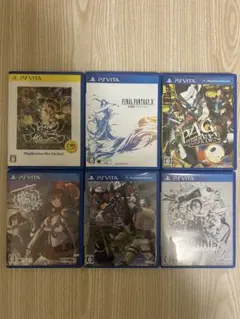 PS Vita ソフト 6本セット まとめ売り