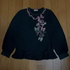 メゾピアノ　トレーナー　バレエ　トゥーシューズ　１４０㎝