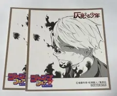ジャンプフェア　ミニ色紙　灰見える少年　 2枚セット