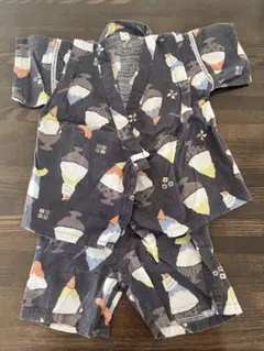 【値下げ】かき氷柄甚平 上下 90 apreslescours アプレレクール