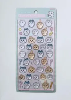 新品・正規品　ちいかわ　ちいかわ×ハチワレ×うさぎ　ボンボンドロップシール