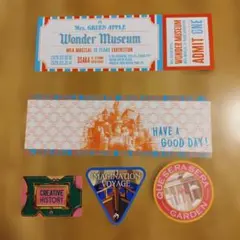 Mrs. GREEN APPLE Wonder Museum 入場券ステッカー