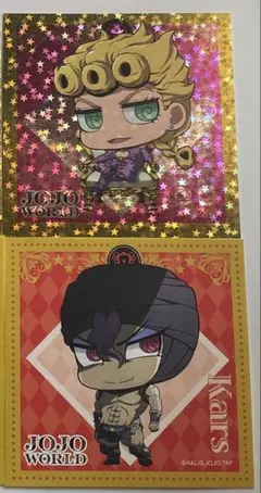 JOJOWORLD トレーディングステッカー　ジョルノジョバーナ　レア