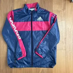 adidas アディダス ナイロン ジャンパー 140 女の子