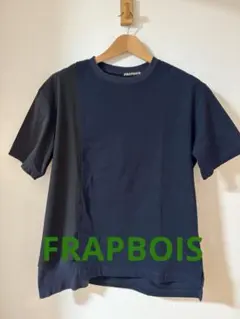 FRAPBOIS フラボア 切替デザイン 半袖Tシャツ ネイビー サイズ2のサムネイル