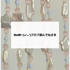 HnW✴︎(๑˃̵ᴗ˂̵)プロフ読んでねさま　専用　デコパーツ