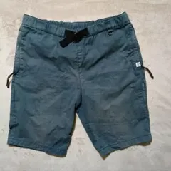 PUMA ダークグリーン フェード コットン ハーフパンツ Lサイズ