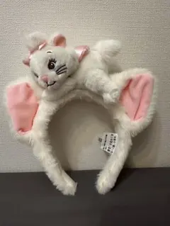 香港ディズニーランド限定！マリー　乗っかり　カチューシャ　おしゃれキャット　海外