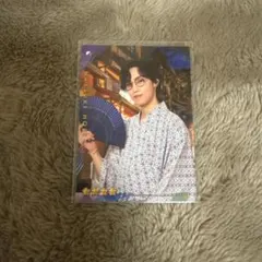 堀夏喜　ビジュアルカード　トラキン　浴衣Ver ①