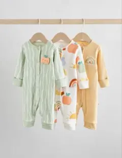 NEXTベビー ロンパース・カバーオール 3点セット　3-6mths