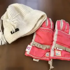 スキー　手袋　　ニット帽　子供用