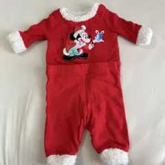 【Disney】ミッキー クリスマス トレーナー 赤