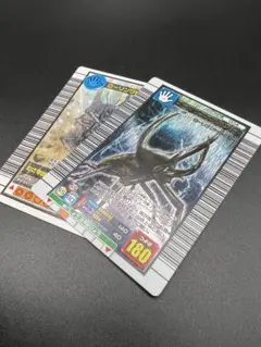 ムシキング　パーフェクトキング　コーカサスオオカブト　他　2枚セット