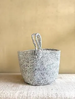 美品 RECTANGLE シルバーバッグ カゴバッグ - メルカリ