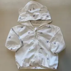 クマ耳付き　薄手ジャケット