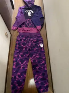 未使用A BATHING APE NETS 限定セットアップ上L下XL ジャージ - メルカリ