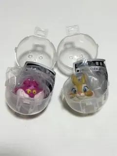 ディズニー カプセルトイ フィギュア 2種セット