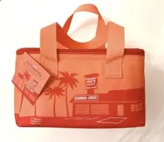 【新品タグ付き】Trader Joe's トレジョ　保冷バッグ　ミニ　新色ピーチ