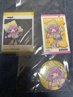 m*a様 ヒプノシスマイク　109 缶バッジ　クリアカード　特典 飴村乱数