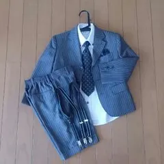 キッズストライプスーツ３点セット110