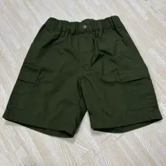 UNIQLO KIDS ハーフパンツ オリーブ 100