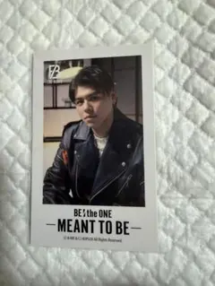 BE:the ONE -MEANT TO BE- フォト風カード / LEO