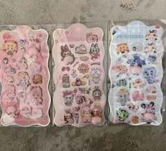 【新品】おしり3Dボンボンシールぷにぷにシールお尻立体ステッカー可愛いご褒美3枚