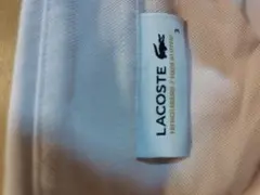 LACOSTE ホワイト ポロシャツ サイズ3