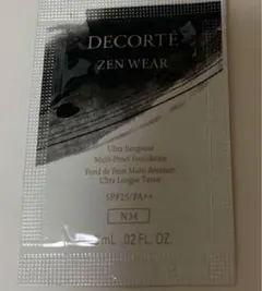 コスメデコルテ　ゼン ウェア フルイド　ファンデーション　NEUTRAL N34