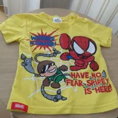 スパイダーマン イエロー Tシャツ ユニバーサル・スタジオ・ジャパン