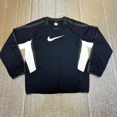 【極美品/XL】NIKE ナイキ ナイロン プルオーバー ピステ ネイビー