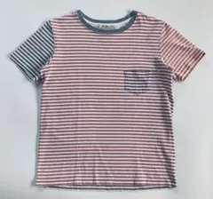 REMI RELIEF 半袖ボーダーTシャツ L クレイジーパターン レッド系のサムネイル