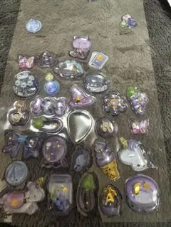 むらさき ぷくぷくシールおすそ分け