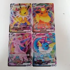 ポケモンカード　サンダース、ブースター、エーフィ、シャワーズVMAX セット